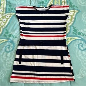 🦋striped beach dress